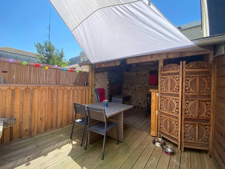 Yport, Maison De Pecheur Avec Jolie Terrasse. Zewnętrze zdjęcie